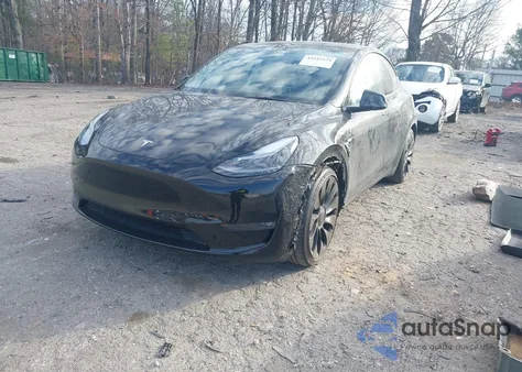 2022 Tesla Model Y Performance Dual Motor All-Wheel Drive from USA, damaged, VIN 7SAYGDEF0NF462430